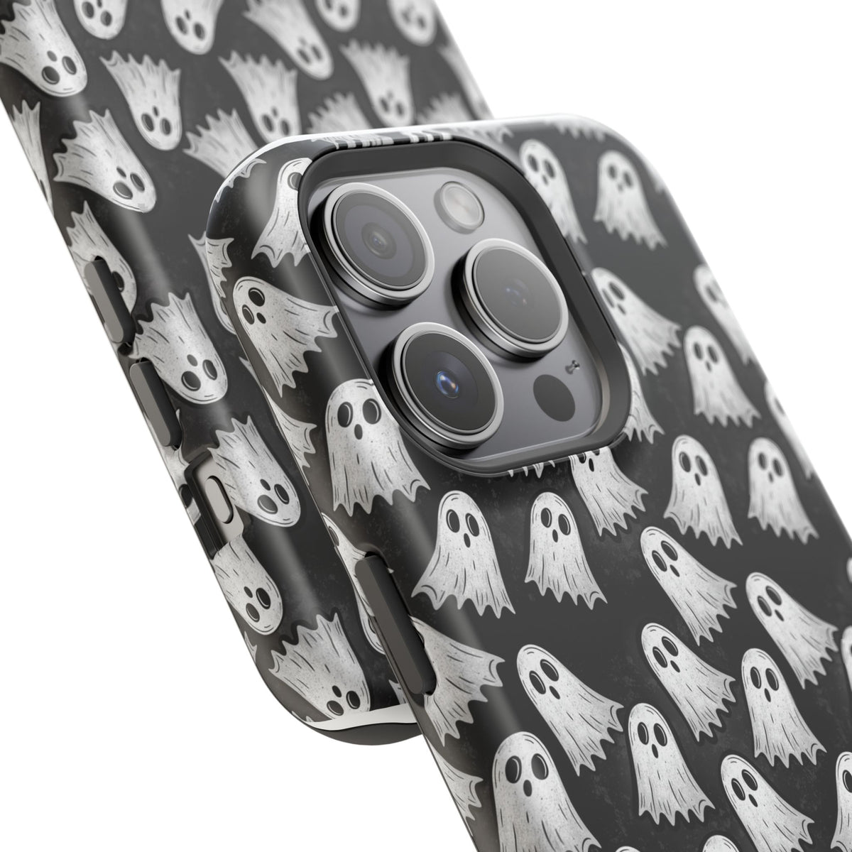 Phone Case — Cute Ghost Halloween Pattern Magnetic Impact-Resistant Case
