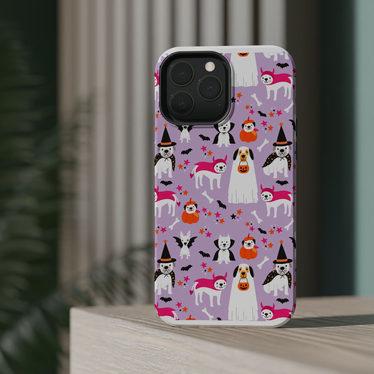 Halloween Dogs Magnetic Impact-Resistant Phone Case