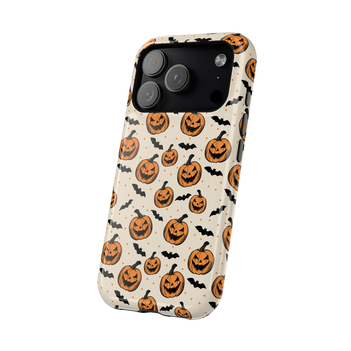 Halloween Jack-O'-Lantern Phone Case — Magnetic Impact-Resistant