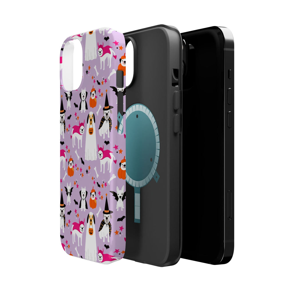 Halloween Dogs Magnetic Impact-Resistant Phone Case
