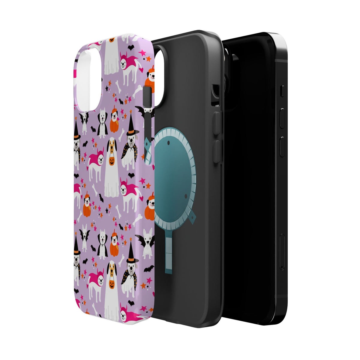 Halloween Dogs Magnetic Impact-Resistant Phone Case