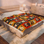 Halloween Velveteen Plush Blanket