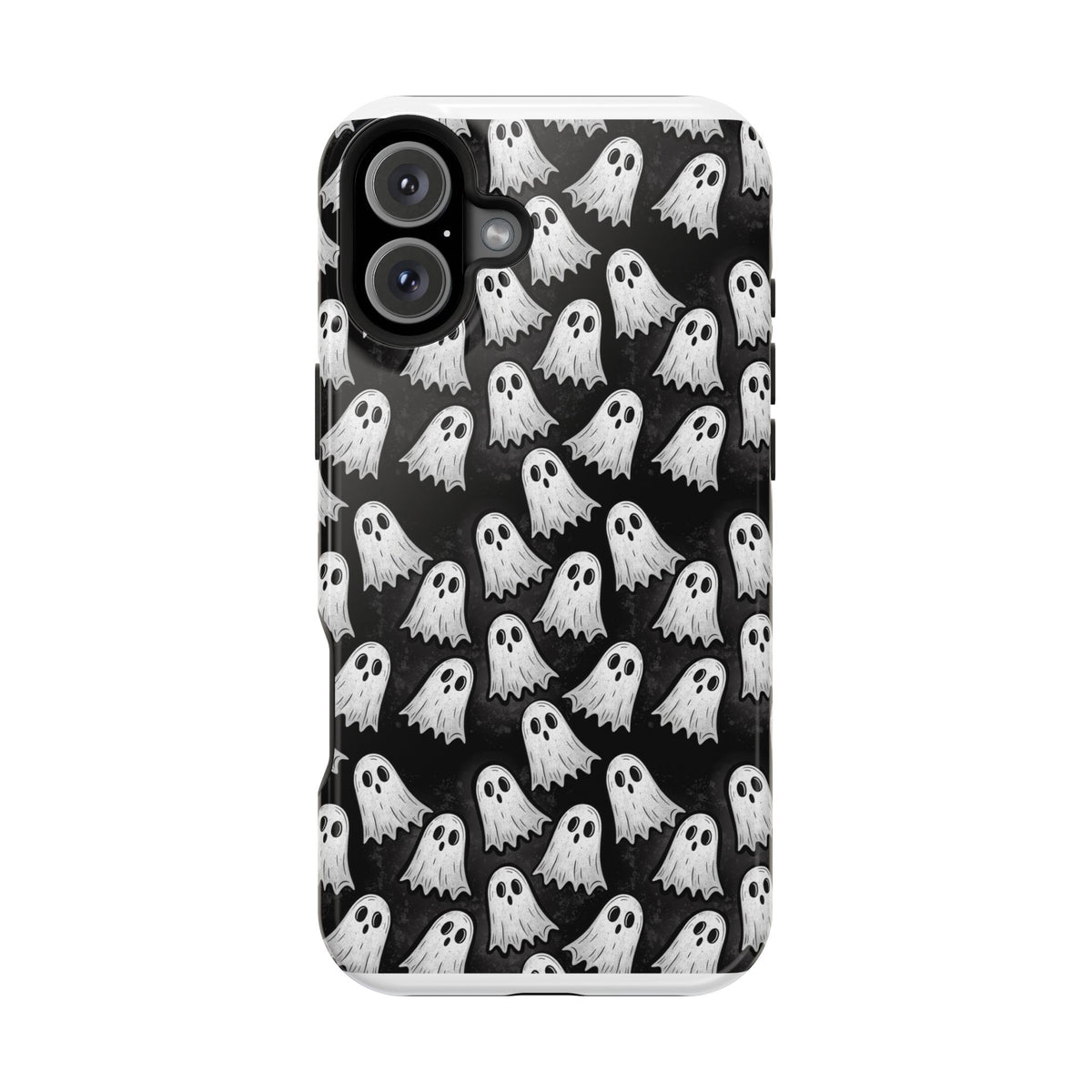 Phone Case — Cute Ghost Halloween Pattern Magnetic Impact-Resistant Case