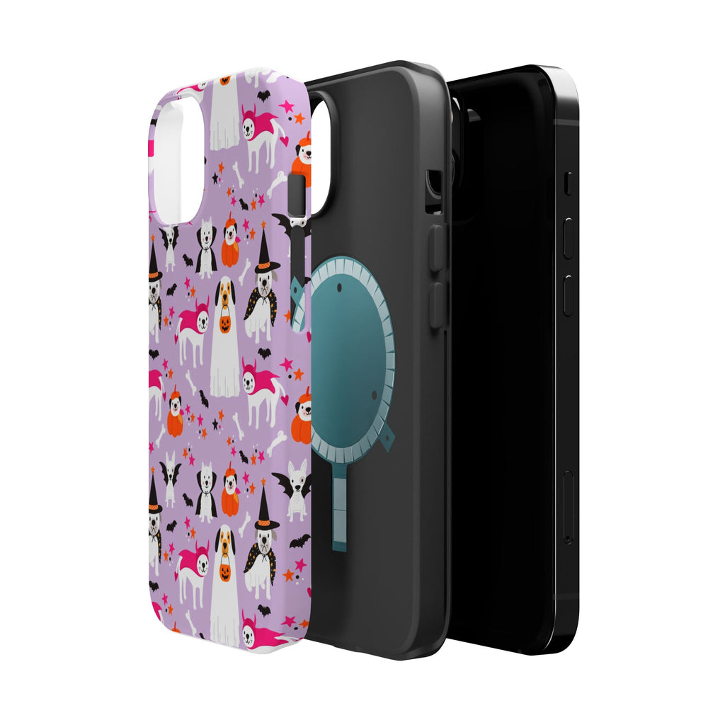 Halloween Dogs Magnetic Impact-Resistant Phone Case