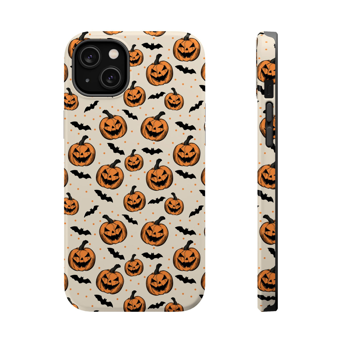 Halloween Jack-O'-Lantern Phone Case — Magnetic Impact-Resistant