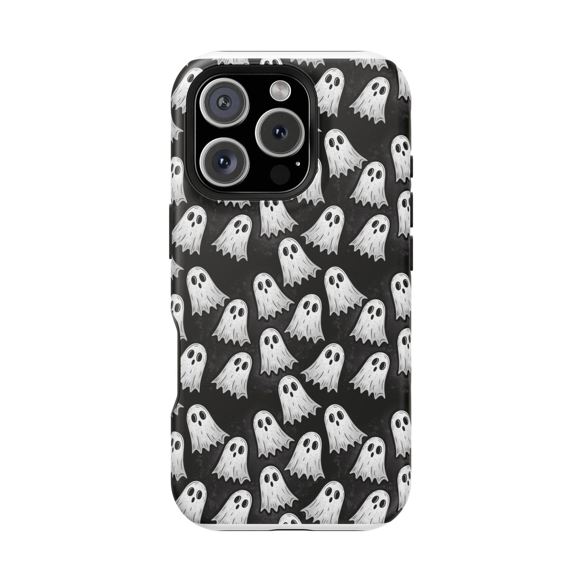 Phone Case — Cute Ghost Halloween Pattern Magnetic Impact-Resistant Case