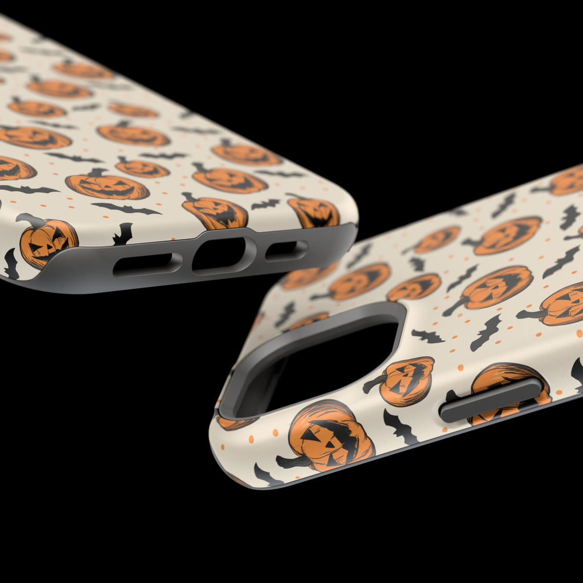 Halloween Jack-O'-Lantern Phone Case — Magnetic Impact-Resistant