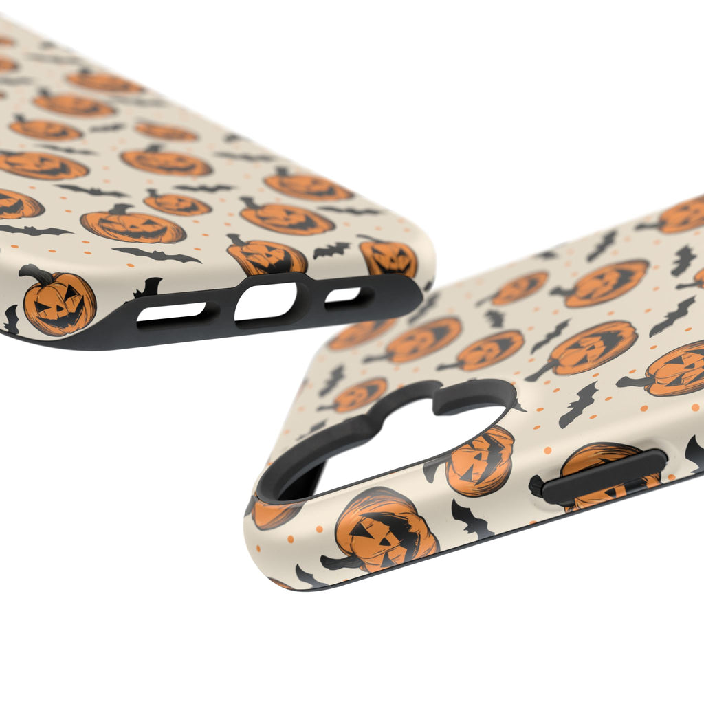 Halloween Jack-O'-Lantern Phone Case — Magnetic Impact-Resistant