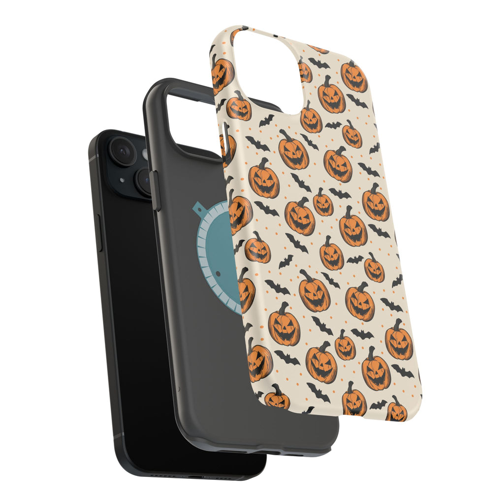 Halloween Jack-O'-Lantern Phone Case — Magnetic Impact-Resistant