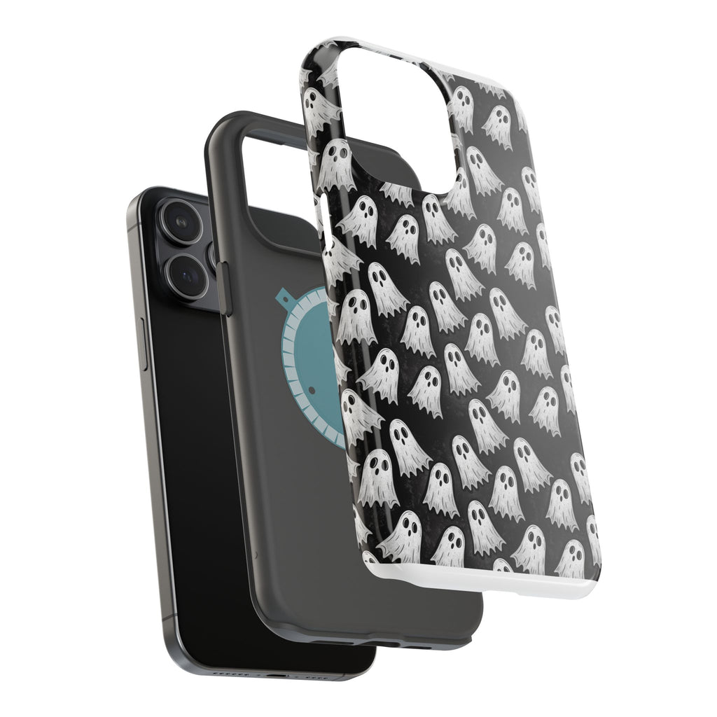 Phone Case — Cute Ghost Halloween Pattern Magnetic Impact-Resistant Case