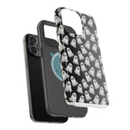 Phone Case — Cute Ghost Halloween Pattern Magnetic Impact-Resistant Case