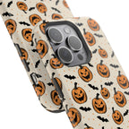Halloween Jack-O'-Lantern Phone Case — Magnetic Impact-Resistant