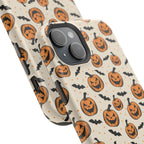 Halloween Jack-O'-Lantern Phone Case — Magnetic Impact-Resistant