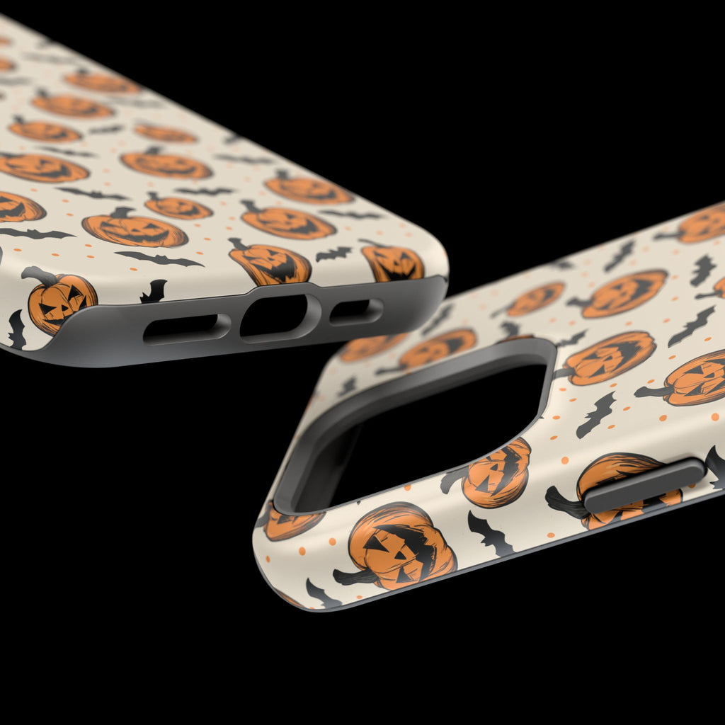Halloween Jack-O'-Lantern Phone Case — Magnetic Impact-Resistant