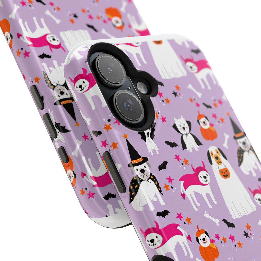 Halloween Dogs Magnetic Impact-Resistant Phone Case