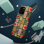 Halloween Stamp Pattern Phone Case — Cute Spooky Icons Magnetic Impact-Resistant Case