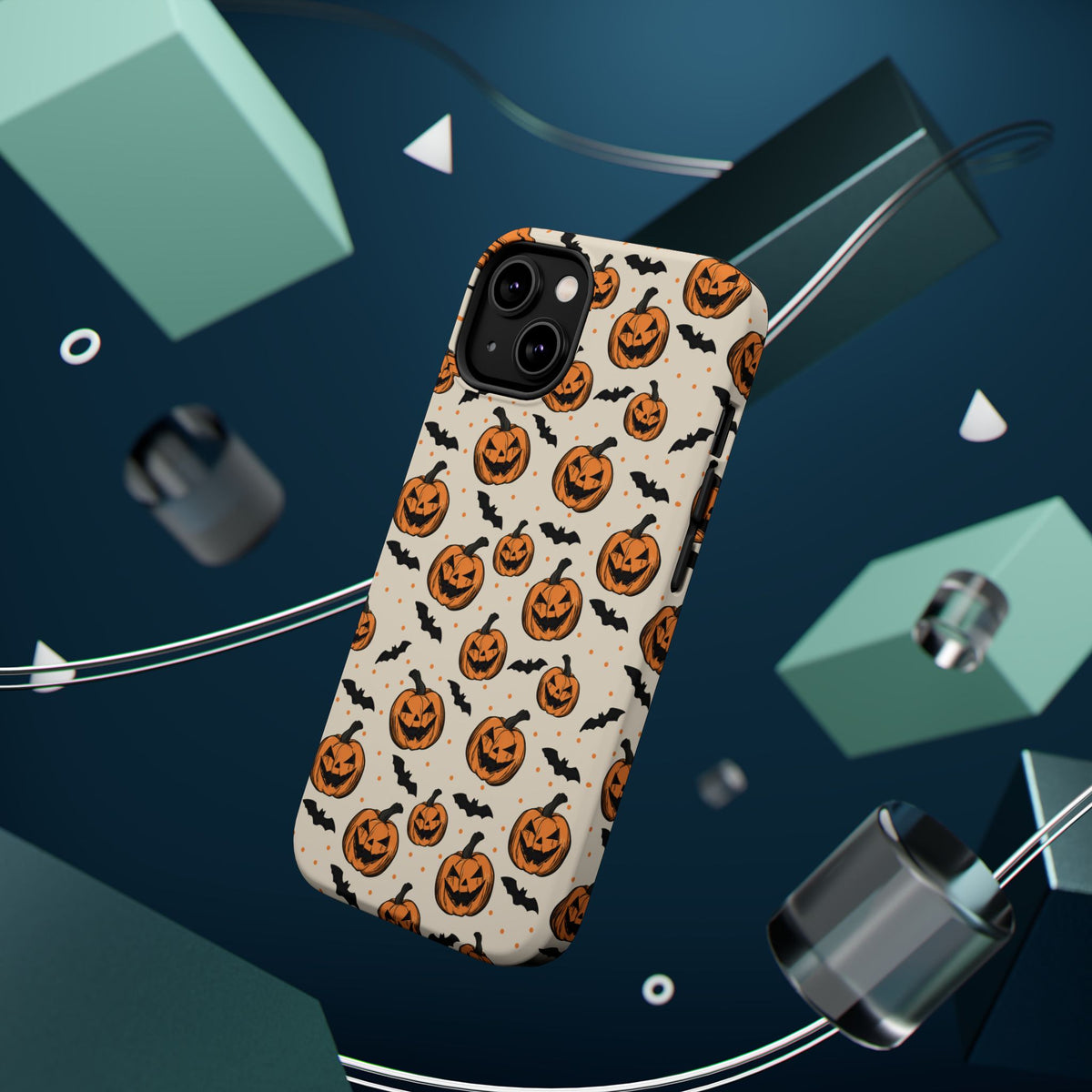 Halloween Jack-O'-Lantern Phone Case — Magnetic Impact-Resistant