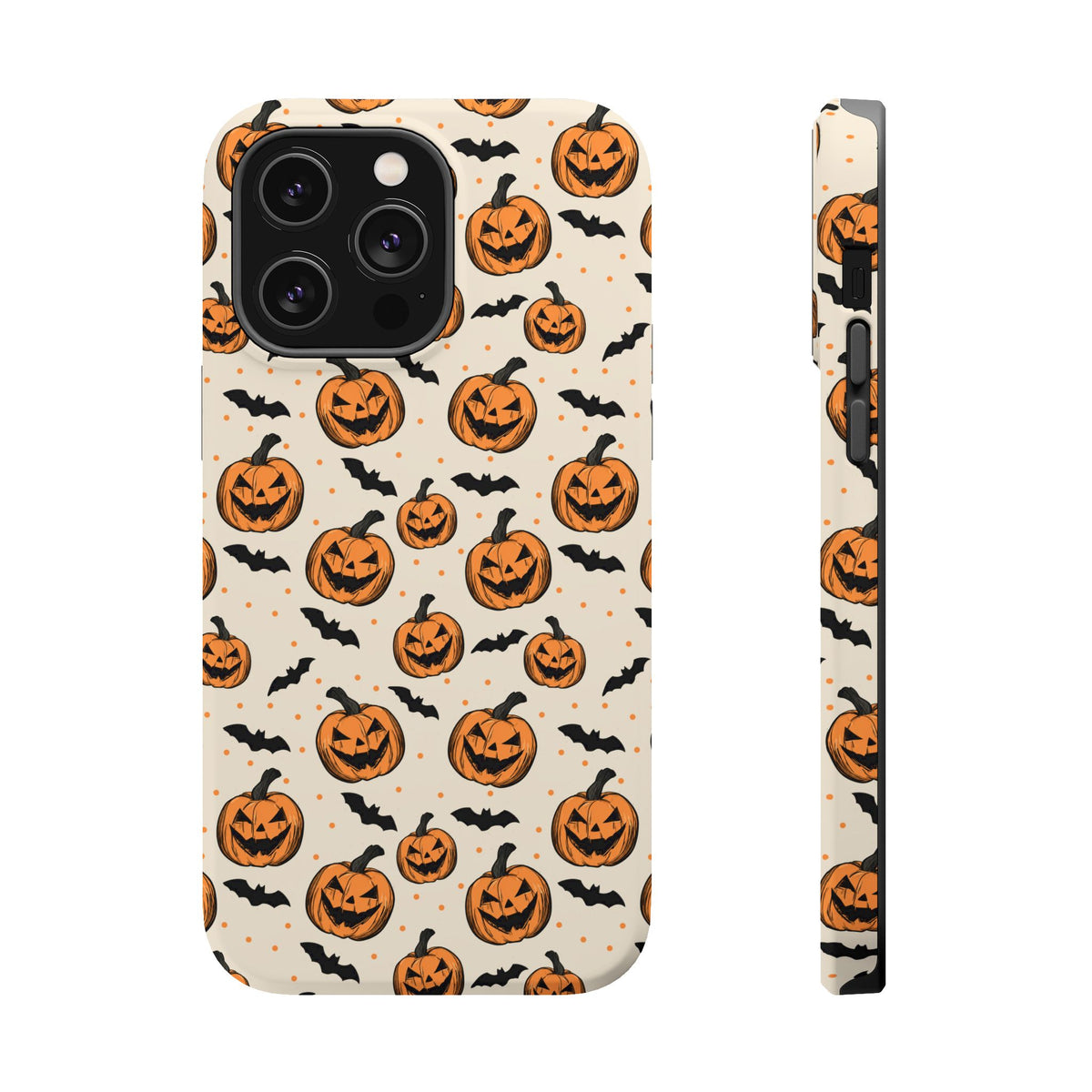Halloween Jack-O'-Lantern Phone Case — Magnetic Impact-Resistant