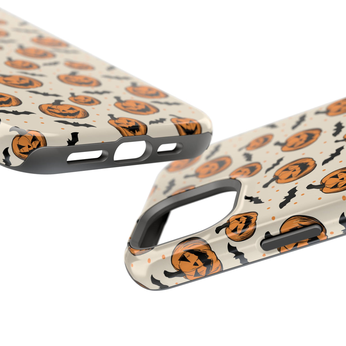 Halloween Jack-O'-Lantern Phone Case — Magnetic Impact-Resistant