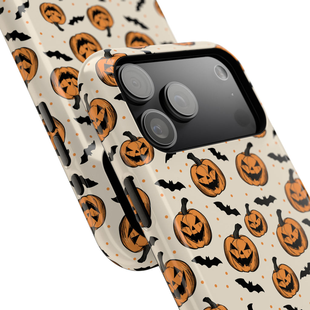 Halloween Jack-O'-Lantern Phone Case — Magnetic Impact-Resistant
