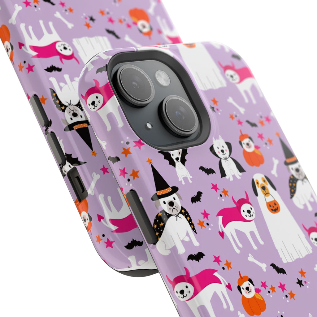 Halloween Dogs Magnetic Impact-Resistant Phone Case