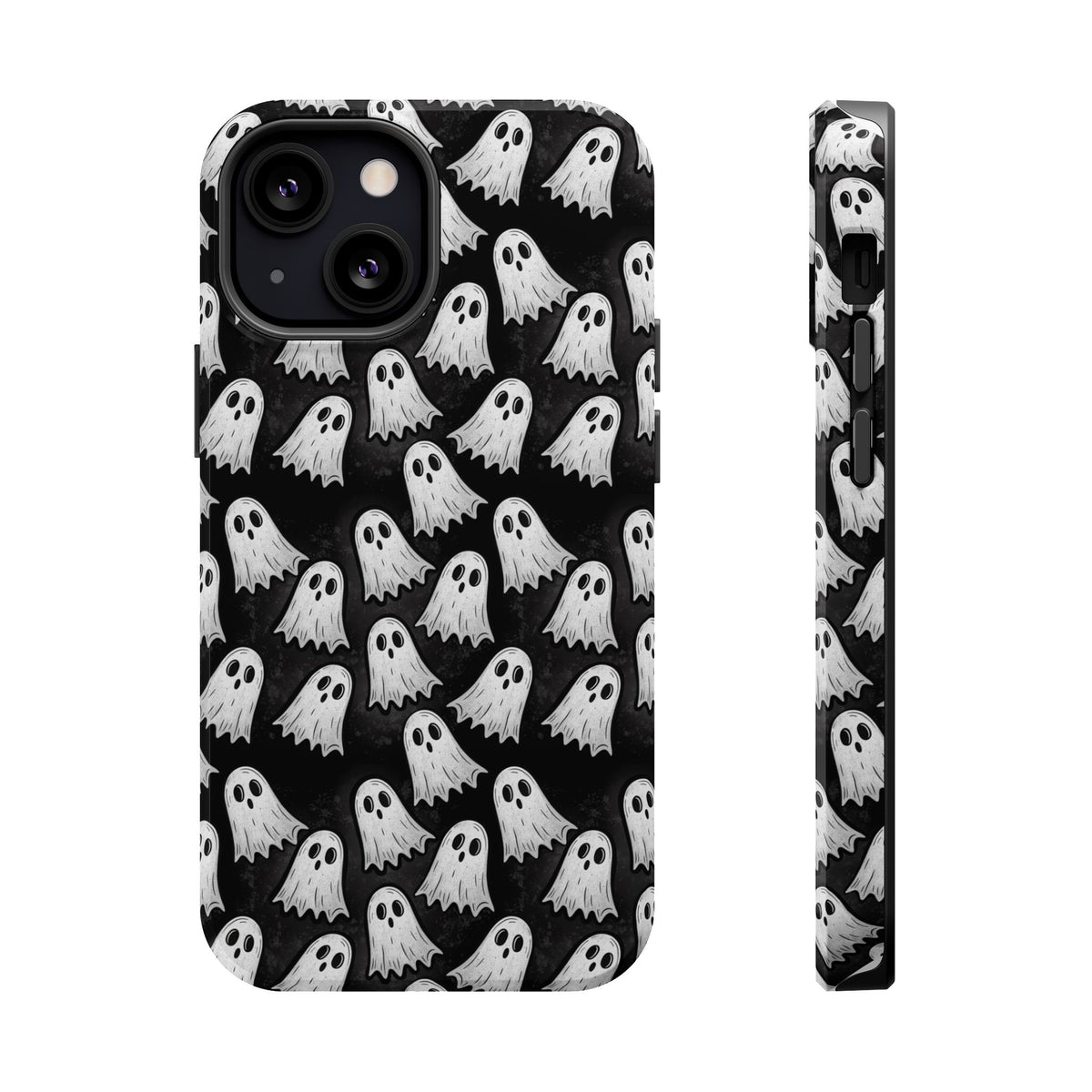 Phone Case — Cute Ghost Halloween Pattern Magnetic Impact-Resistant Case