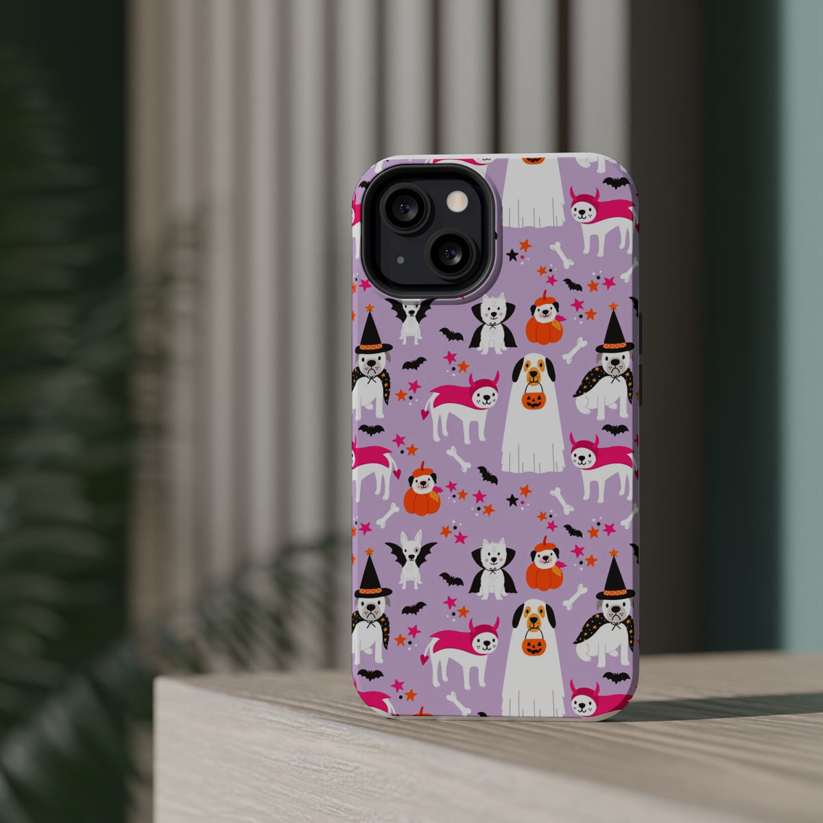 Halloween Dogs Magnetic Impact-Resistant Phone Case