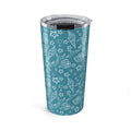 20oz Sea Life Tumbler – Whale & Shell Pattern Insulated Travel Cup