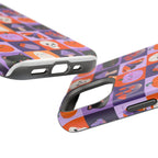 Halloween Pattern Magnetic Impact-Resistant Phone Case — Cute Pumpkins, Cats & Ghosts