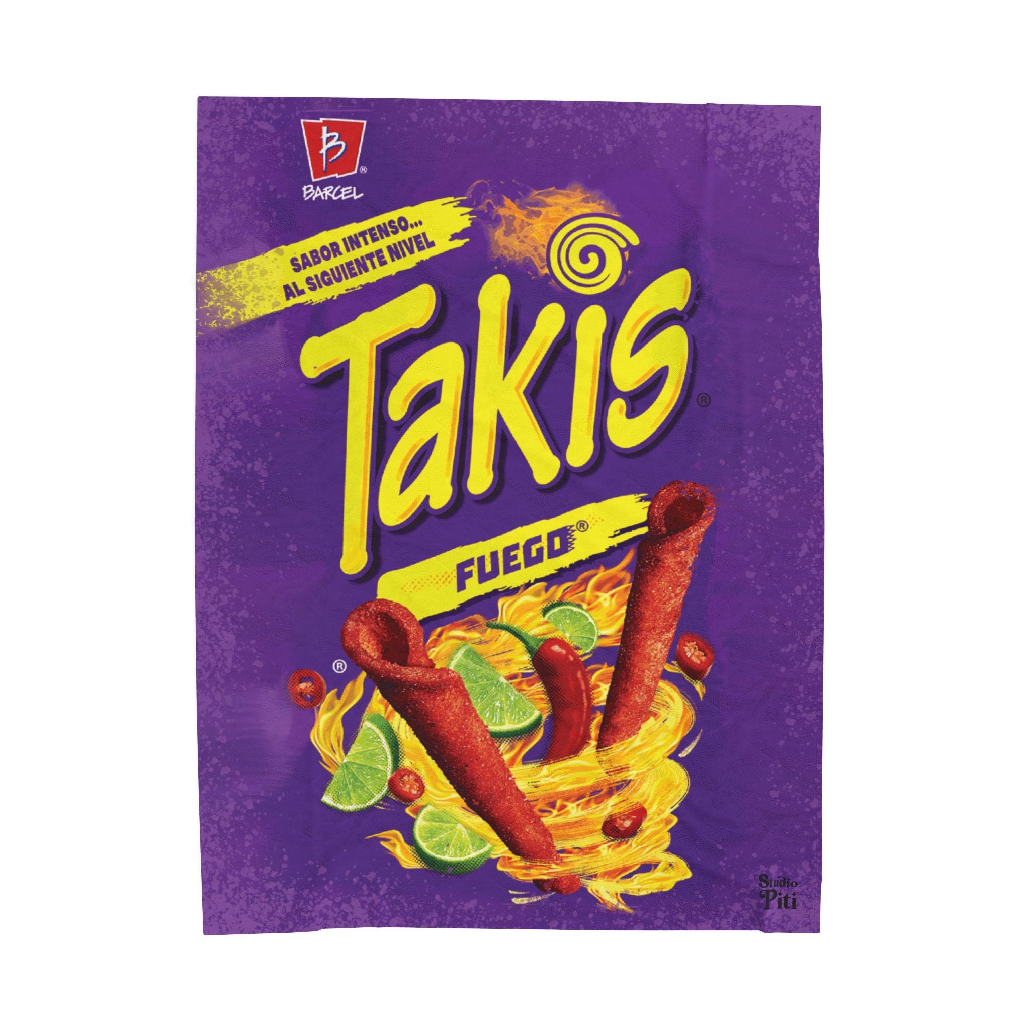 Takis Fuego Snack Blanket