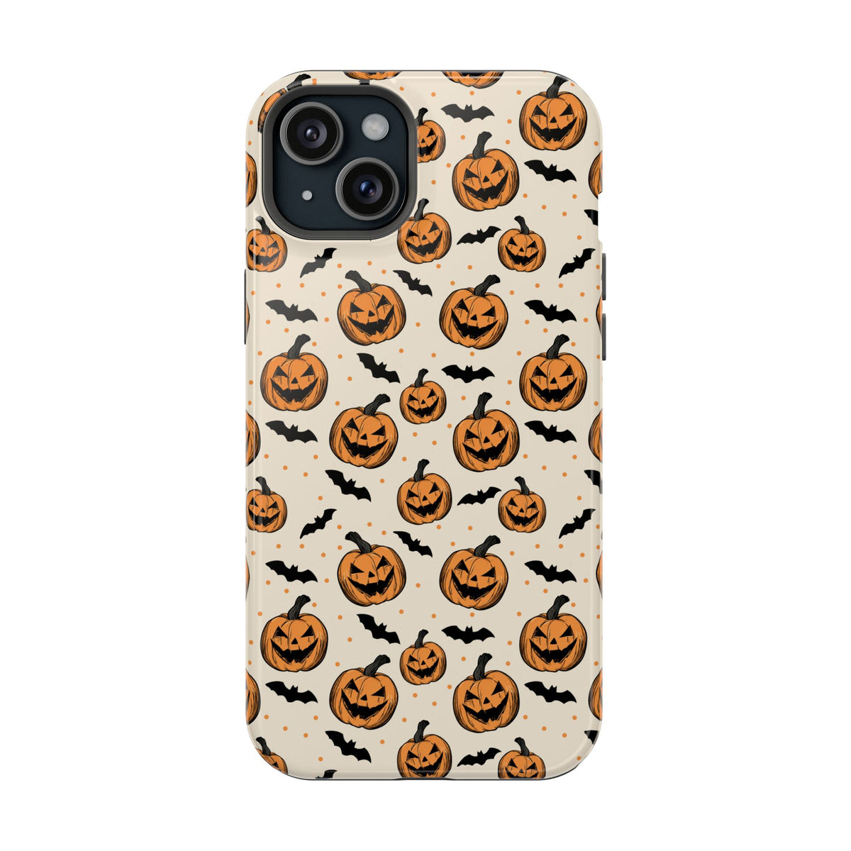 Halloween Jack-O'-Lantern Phone Case — Magnetic Impact-Resistant