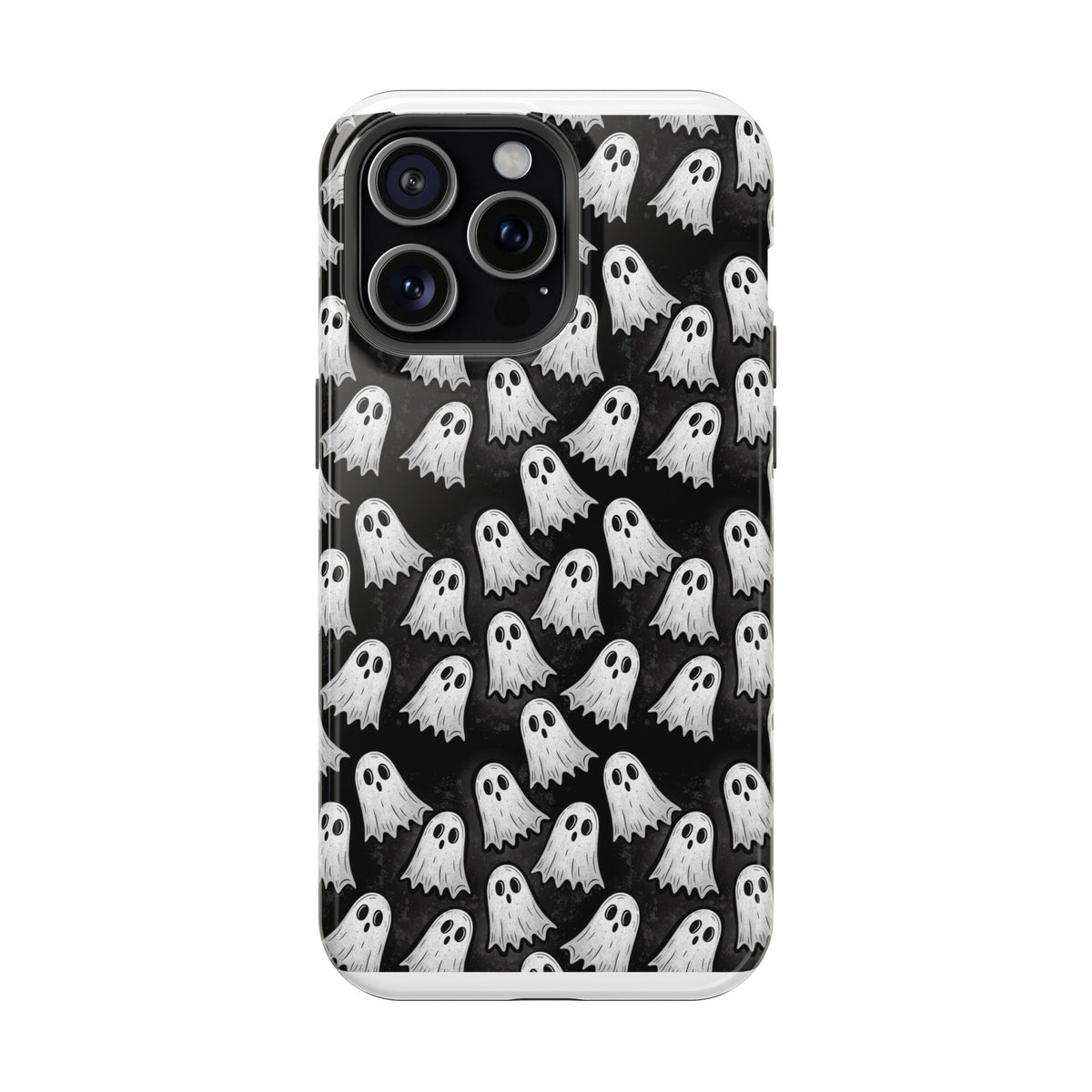 Phone Case — Cute Ghost Halloween Pattern Magnetic Impact-Resistant Case