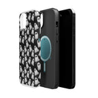 Phone Case — Cute Ghost Halloween Pattern Magnetic Impact-Resistant Case