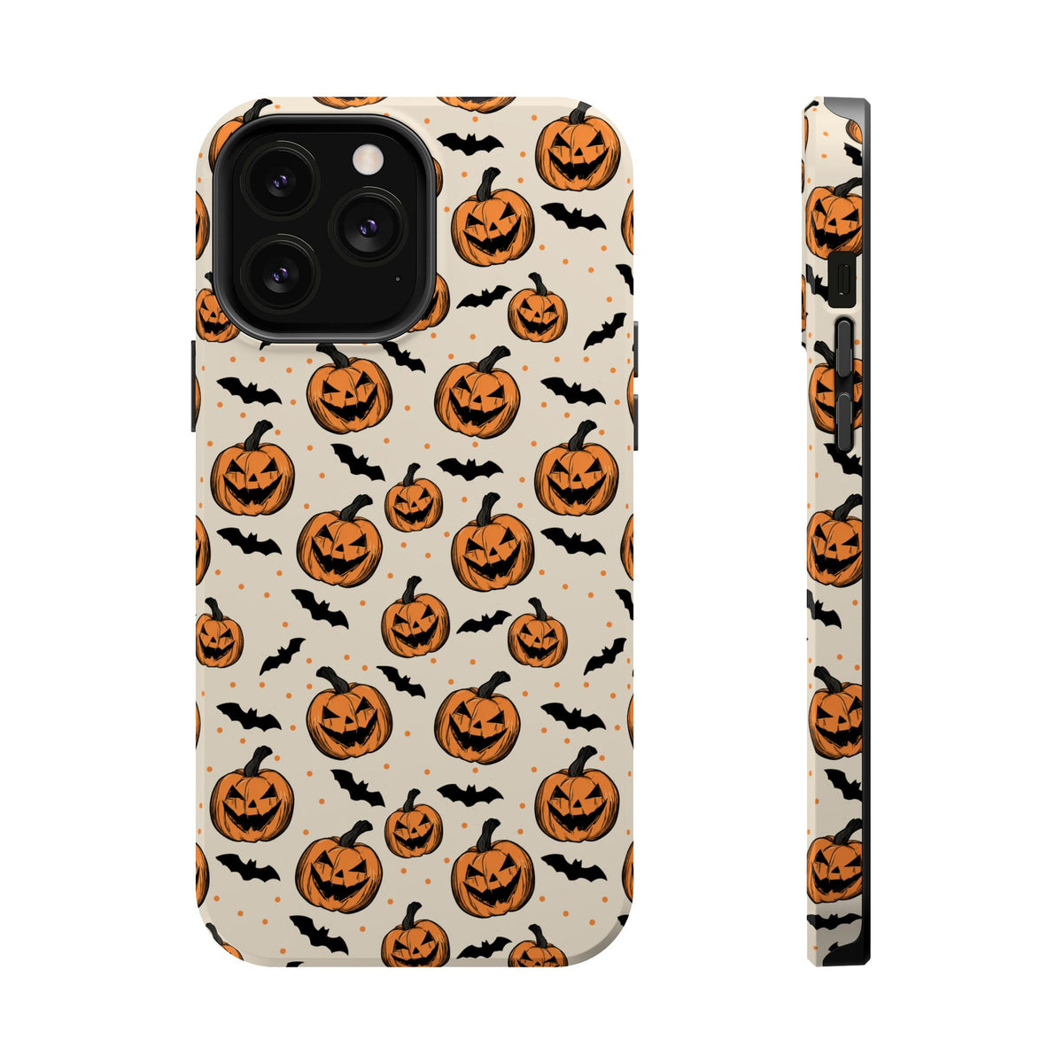 Halloween Jack-O'-Lantern Phone Case — Magnetic Impact-Resistant