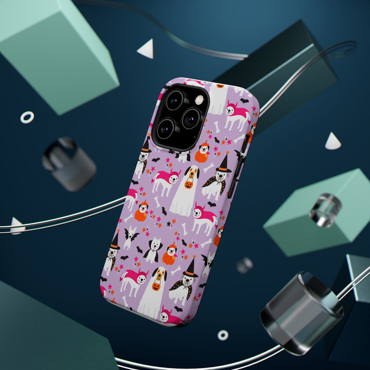 Halloween Dogs Magnetic Impact-Resistant Phone Case