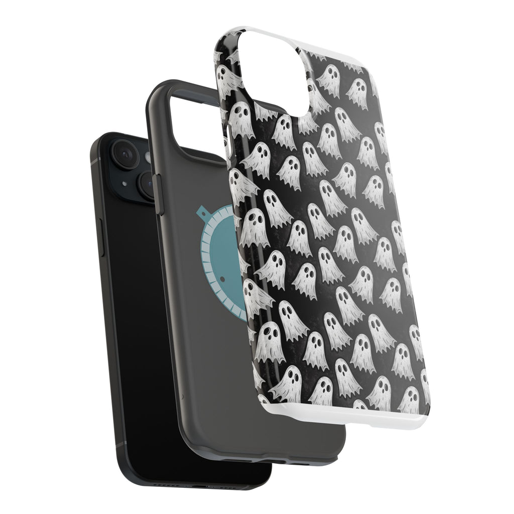 Phone Case — Cute Ghost Halloween Pattern Magnetic Impact-Resistant Case