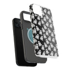 Phone Case — Cute Ghost Halloween Pattern Magnetic Impact-Resistant Case