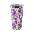 Costa Rican Purple Guaria Orchid 20oz Stainless Steel Tumbler