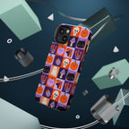 Halloween Pattern Magnetic Impact-Resistant Phone Case — Cute Pumpkins, Cats & Ghosts