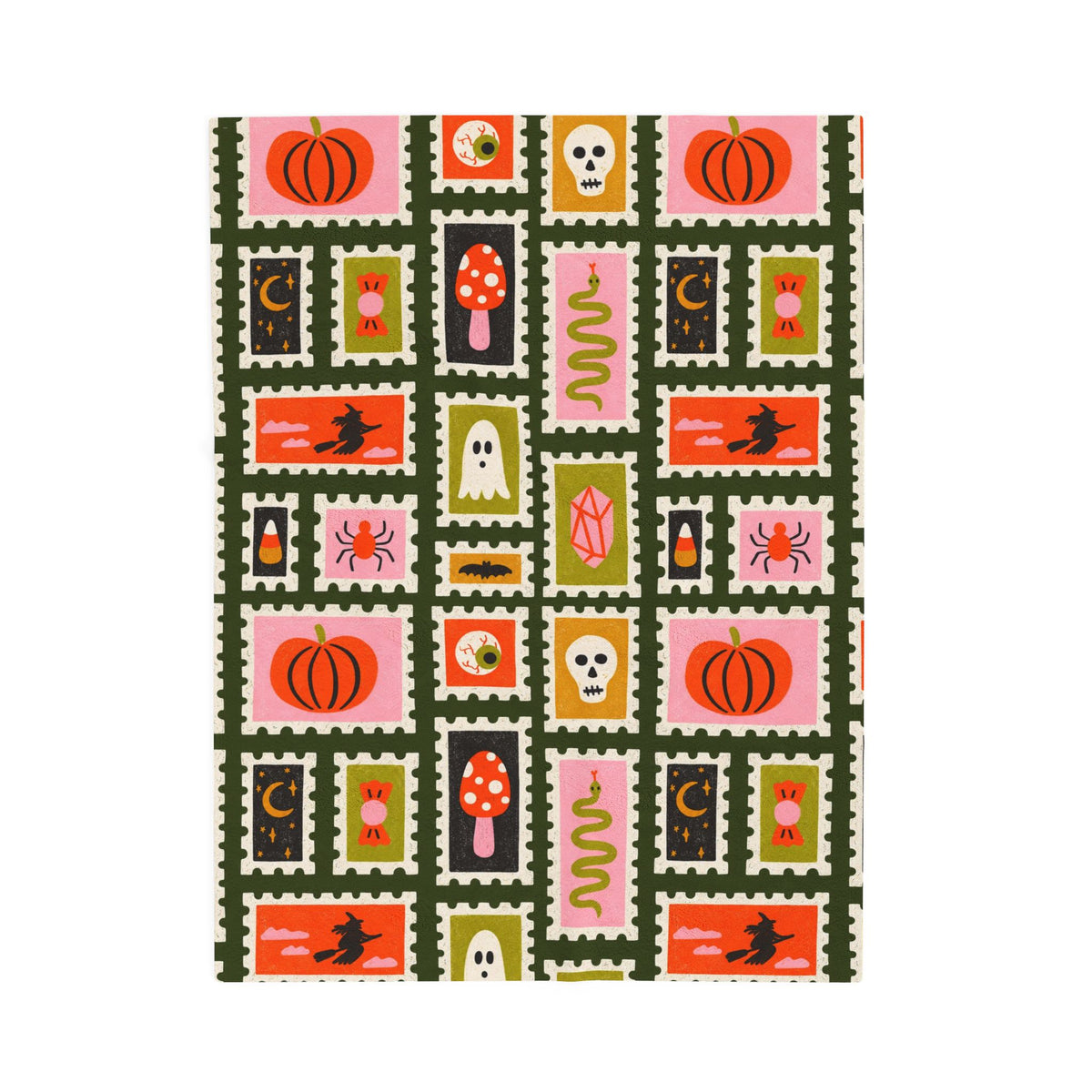 Halloween Velveteen Plush Blanket