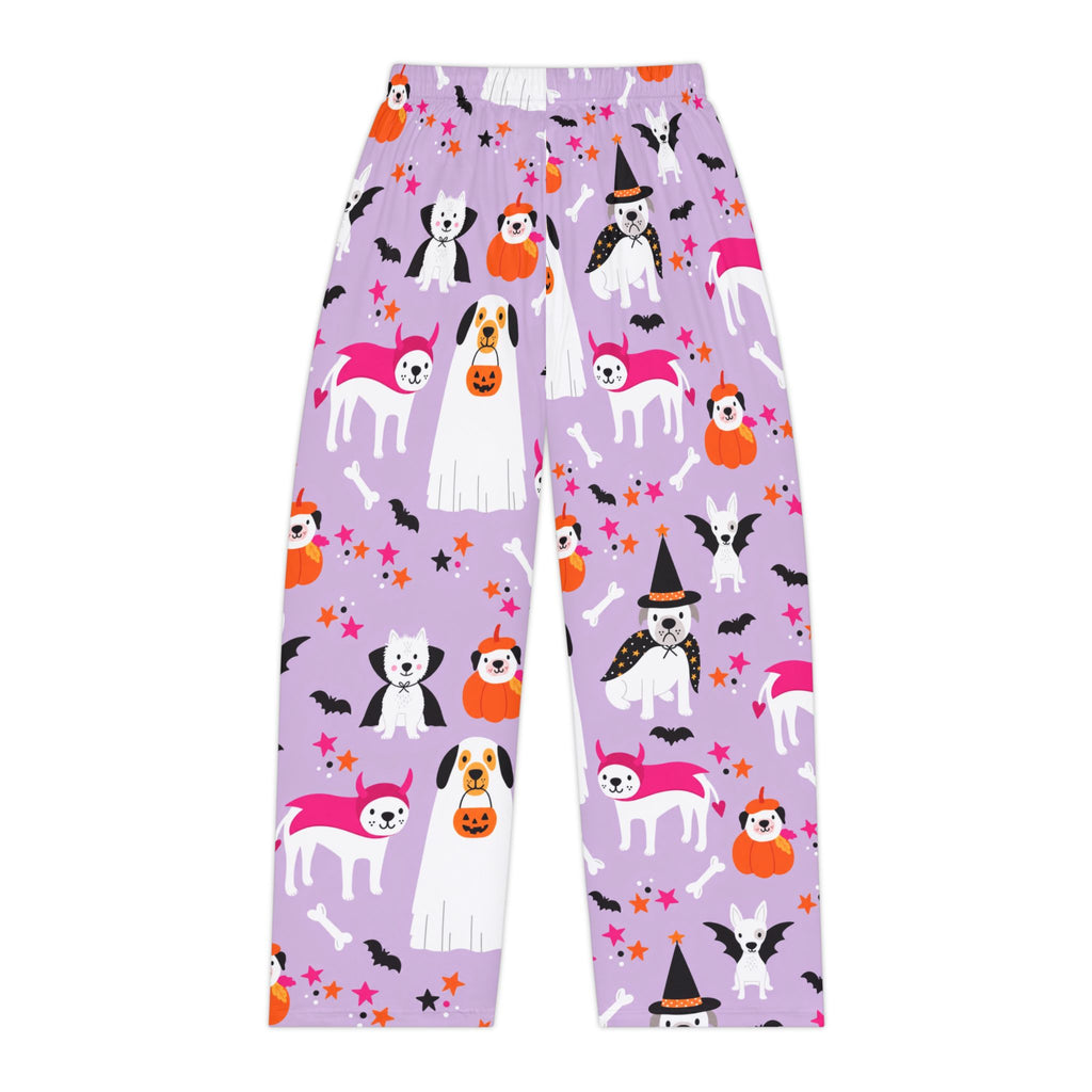 Halloween Dog Print Pajama Pants — Women's Cozy Loungewear