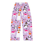 Halloween Dog Print Pajama Pants — Women's Cozy Loungewear