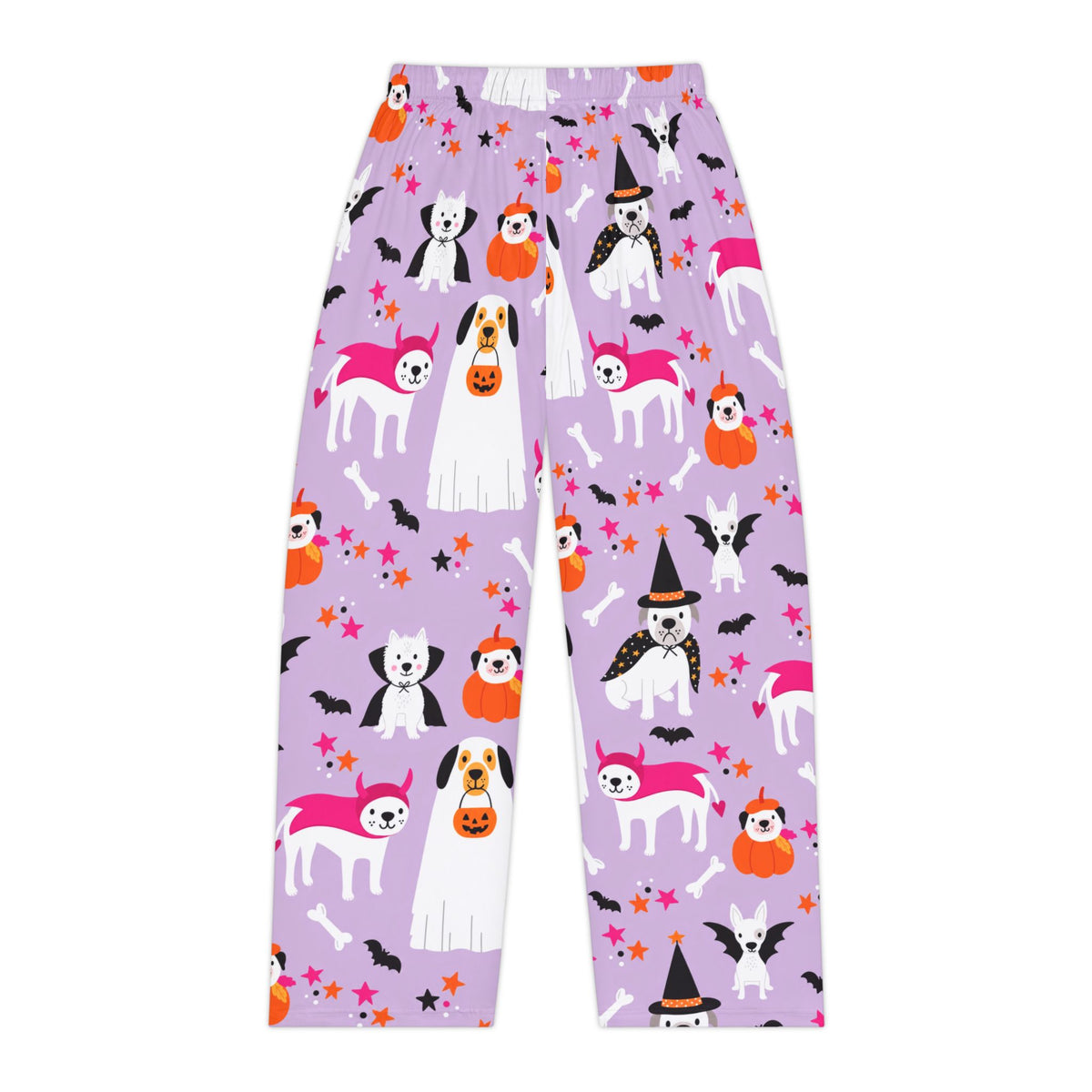 Halloween Dog Print Pajama Pants — Women's Cozy Loungewear