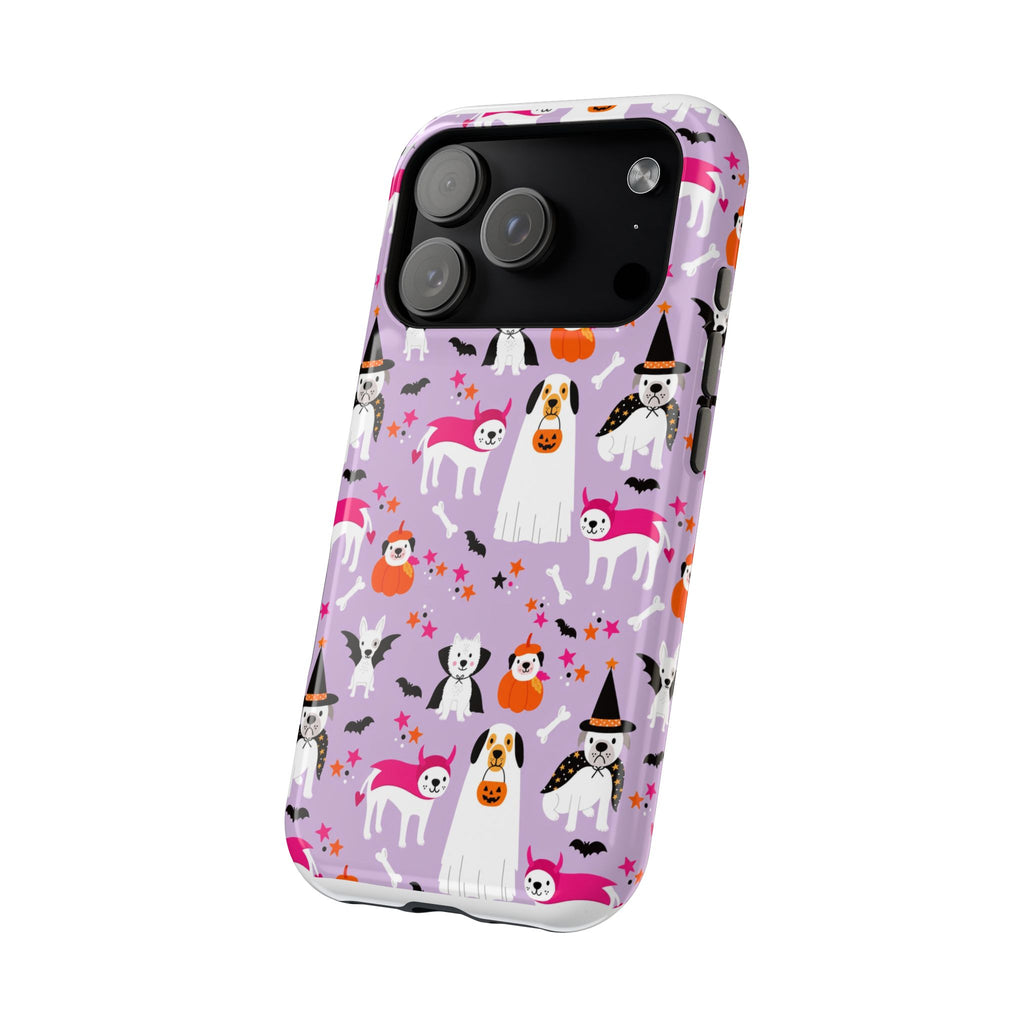 Halloween Dogs Magnetic Impact-Resistant Phone Case