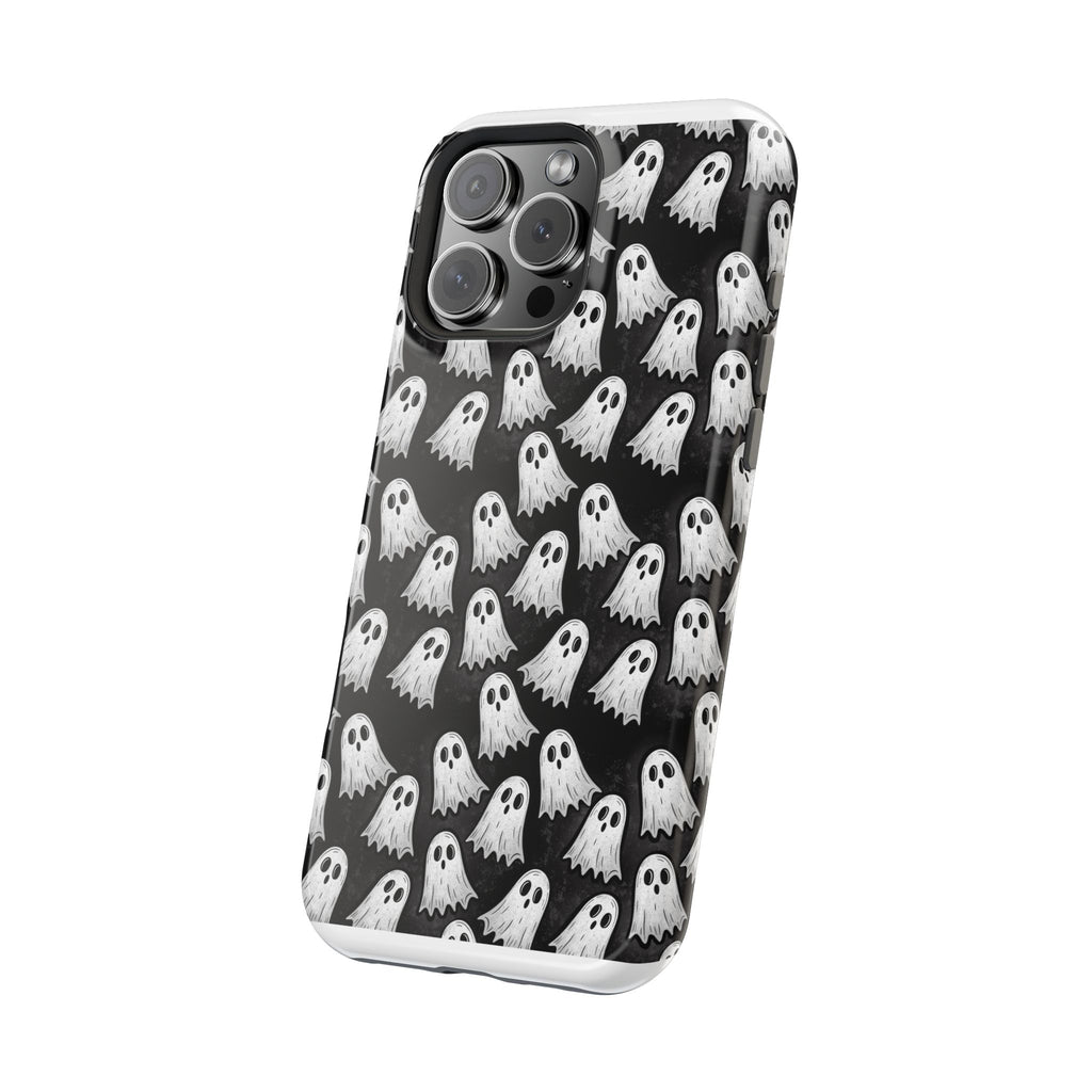 Phone Case — Cute Ghost Halloween Pattern Magnetic Impact-Resistant Case
