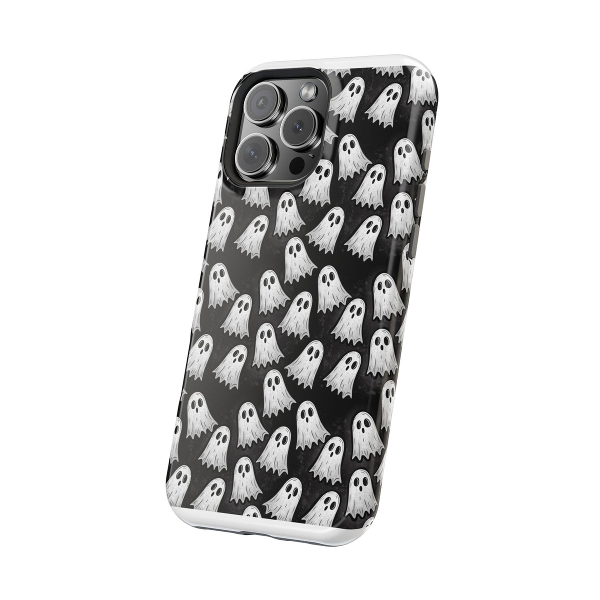 Phone Case — Cute Ghost Halloween Pattern Magnetic Impact-Resistant Case