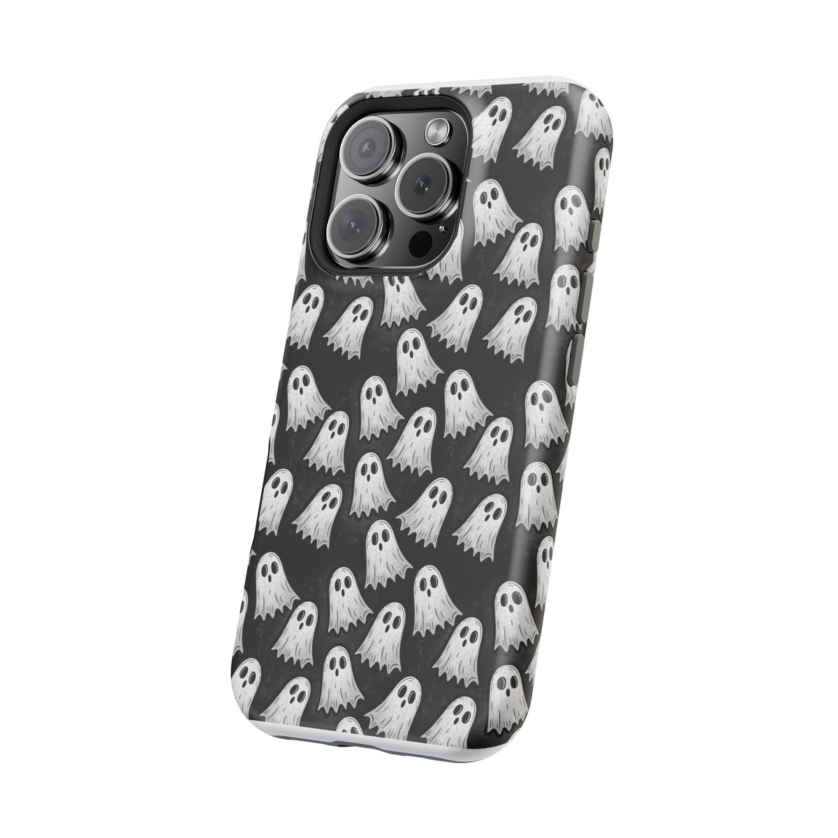 Phone Case — Cute Ghost Halloween Pattern Magnetic Impact-Resistant Case