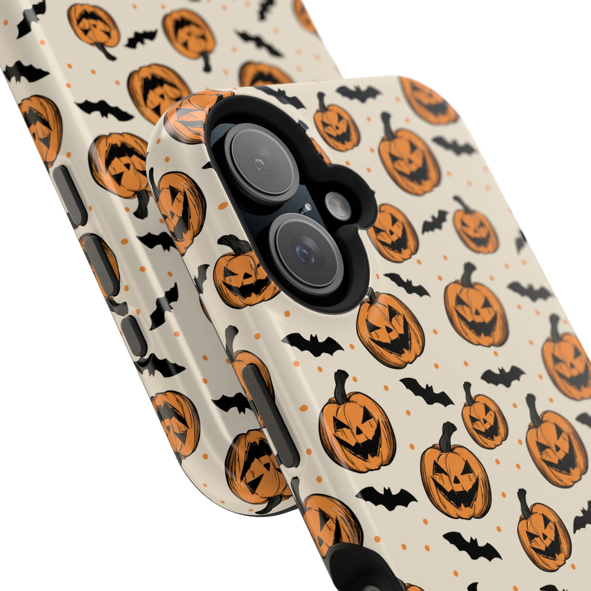 Halloween Jack-O'-Lantern Phone Case — Magnetic Impact-Resistant