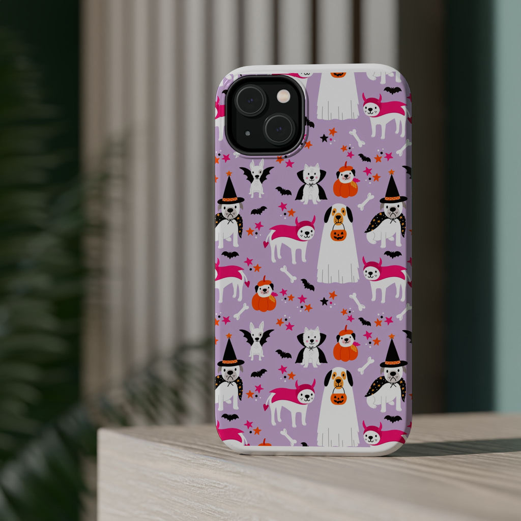Halloween Dogs Magnetic Impact-Resistant Phone Case