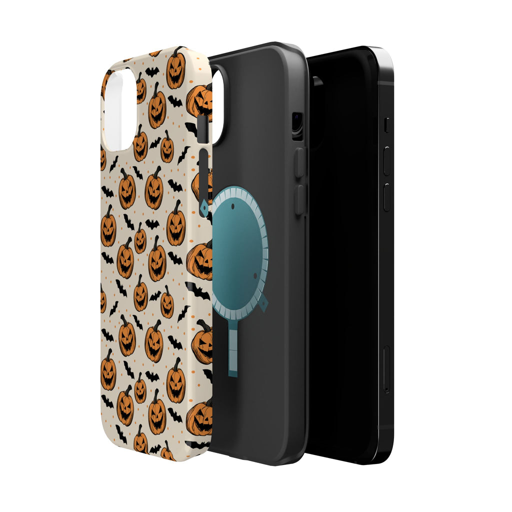 Halloween Jack-O'-Lantern Phone Case — Magnetic Impact-Resistant